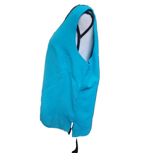 Midnight Velvet 2 Piece Jacket/Tank Plus Size 1X Embellished Flowy - Picture 14 of 15